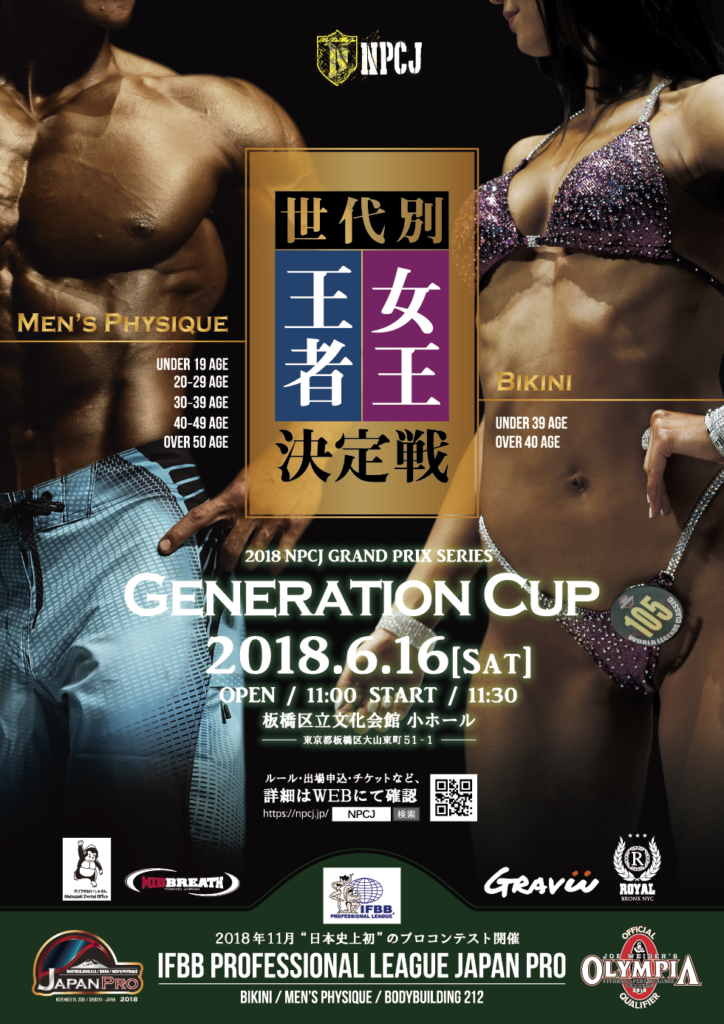 Generation Cup 2017ポスター